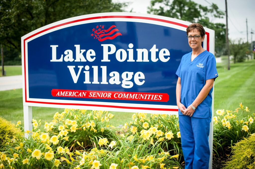 LakePointeVillage Sign