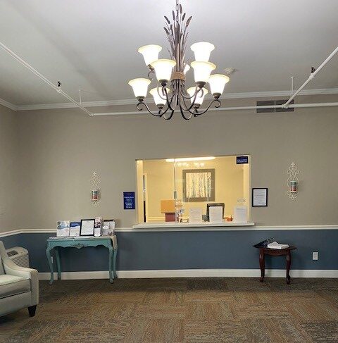 Waters Edge Village Lobby