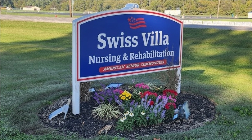 Swiss Villa sign