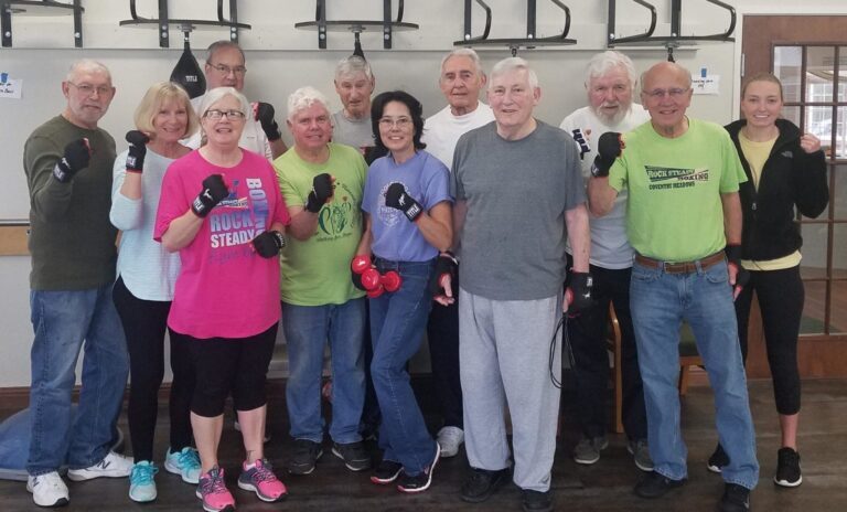 Fighting Parkinson's with Rock Steady Boxing