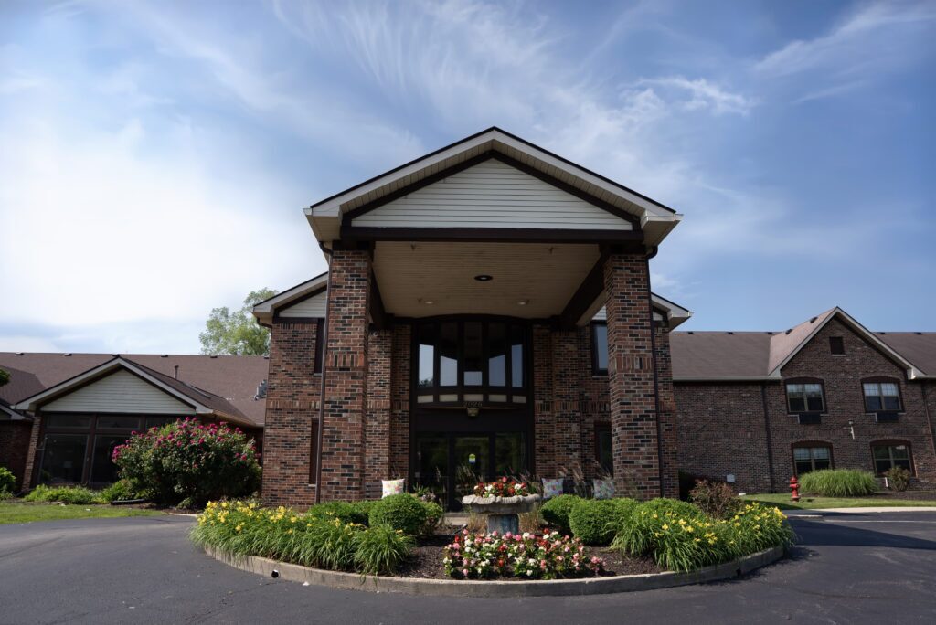 American Village Entrance