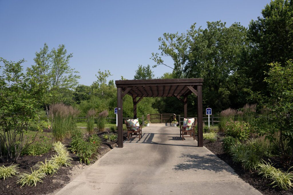American Village Courtyard