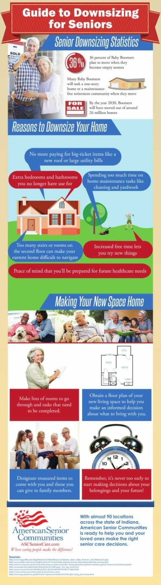 Downsizing tips for seniors