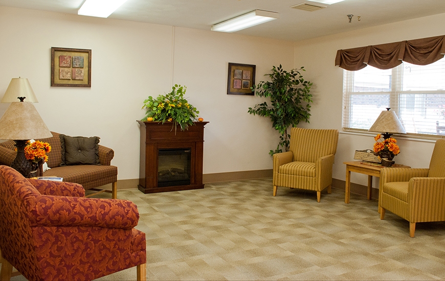 ArborGroveVillage Fireplace