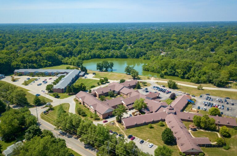 American Village From Above