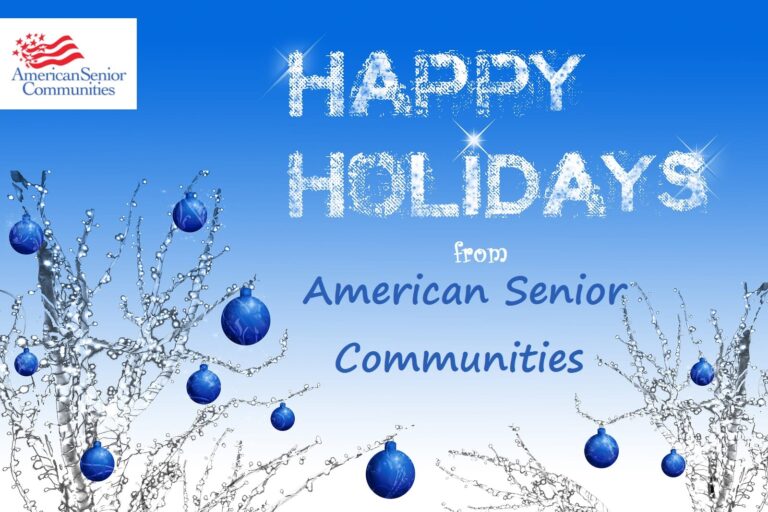 Happy Holidays from American Senior Communities!