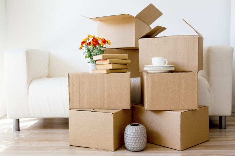 Move-in special - moving boxes