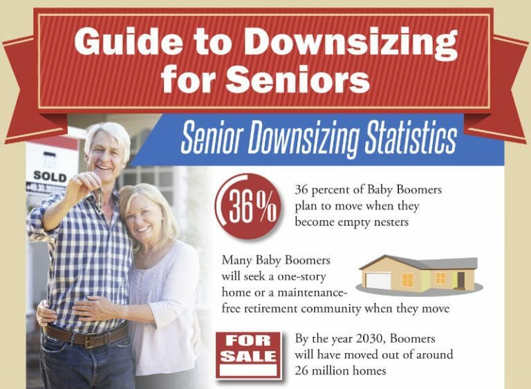 Downsizing tips for seniors.