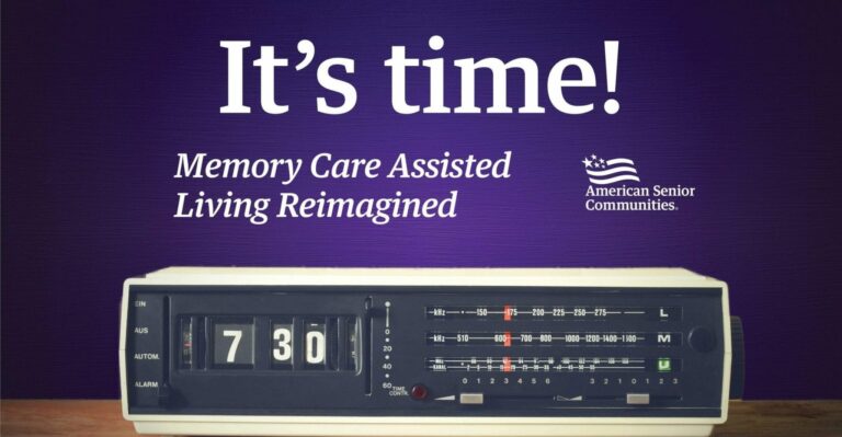 It’s Time – Memory Care Assisted Living Reimagined