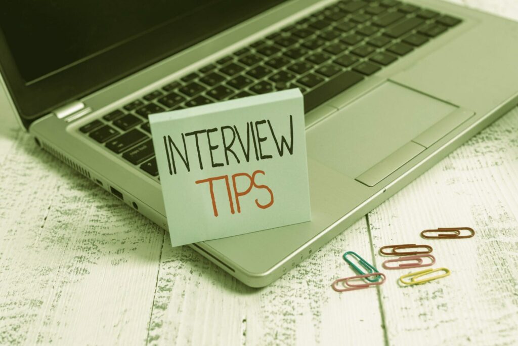 Interview Tips in a Healthcare Setting