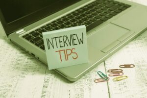 Interview Tips in a Healthcare Setting
